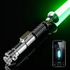 CUSTOM SABER Smooth Swing Xenopixel 3.0 Light Saber, 34 Sound Fonts Light Saber, Motion Control Infinite Color Changing Light Sabers with Stand, Luke with Customized Function Toy Tool view 1