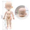 niannyyhouse DOD 13cm Doll Action Figures Body Suitable for 1/12 BJD Dolls Head Dress Up (Normal White-Standard Package B) view 3