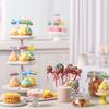 Gyufise 36Pcs Transportation Cupcake Toppers Car Truck Train Airplane Ship Party Cake Toppers Picks for Kids Birthday Baby Shower Party Decorations Supplies view 4