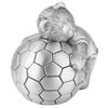 Beufee Cute Piggy Bank for Boys, Soccer Piggy Bank Metal Soccer Coin Bank Sports Money Box Football Money Box Little Bear Coin Piggy Bank view 4
