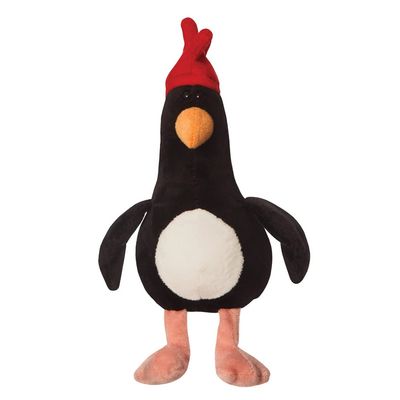 Aurora, 61514 Feathers McGraw, Wallace & Gromit, Eco-Friendly Plush Toy, Black & White