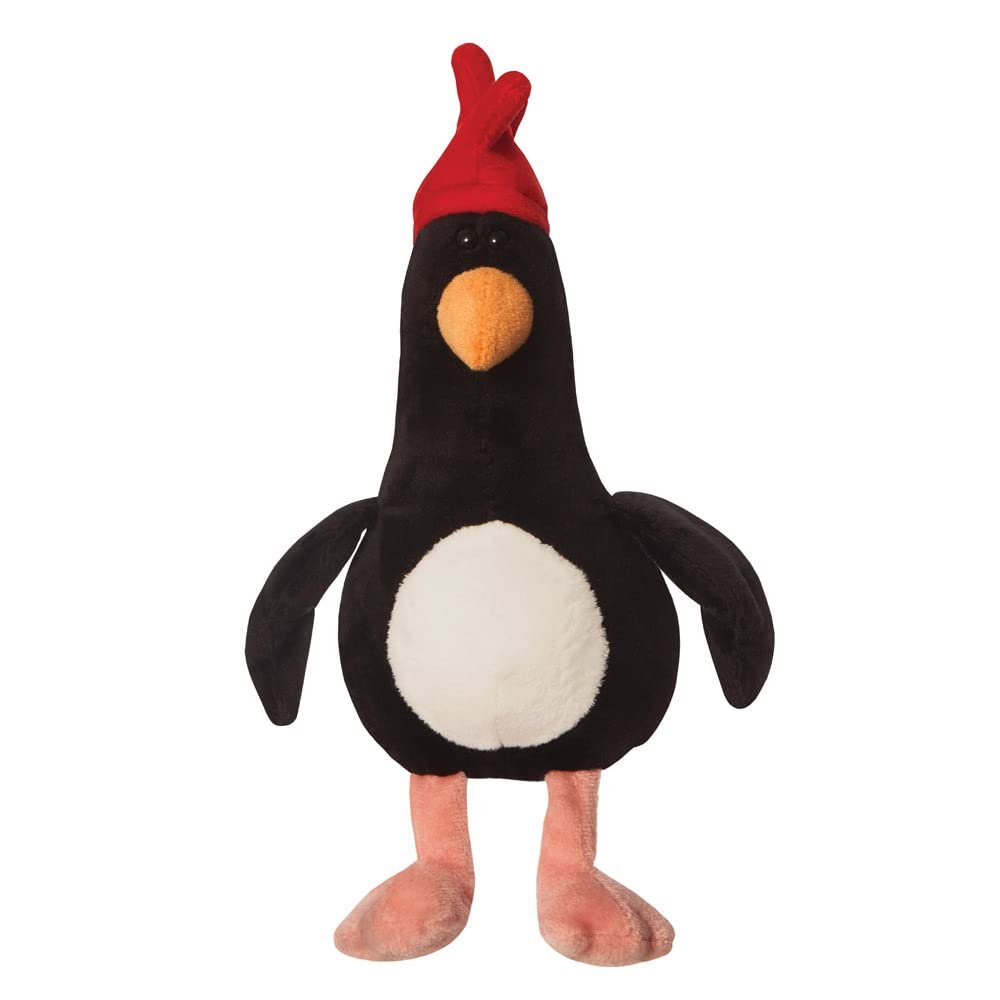 Aurora, 61514 Feathers McGraw, Wallace & Gromit, Eco-Friendly Plush Toy, Black & White