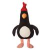 Aurora, 61514 Feathers McGraw, Wallace & Gromit, Eco-Friendly Plush Toy, Black & White view 1