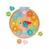 Petit Collage Multi-Language + Counting + Colors Wooden Learning Clock view 2