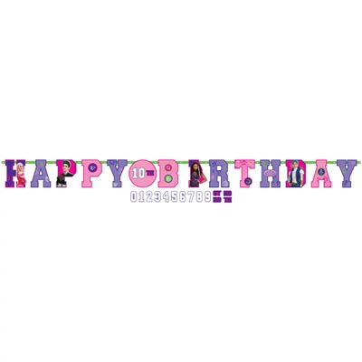 amscan Zombies 3 Jumbo Party Letter Banner - 10" x 126" | Multi-color | 1 Pc.