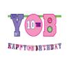 amscan Zombies 3 Jumbo Party Letter Banner - 10" x 126" | Multi-color | 1 Pc. view 2