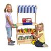 Excellerations Mobile Market Stand with Trays and Canopy view 2
