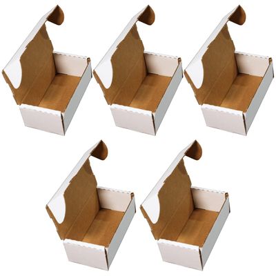 5-Pack 400-count Woodhaven Trading Firm Brand Trading/Gaming Card Storage Box