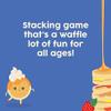 Ridley's Games: Waffle Topple | Fun Food Balancing Game for All Ages | Game for 2+ Players with 15 Minute Playtime for Ages 6+ | Don't let The Stack Fall Over! view 2