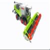 Wiking CLAAS Trion 750 Terra Trac and Convio 1080 Flex Header 1:32, 02566200 view 2