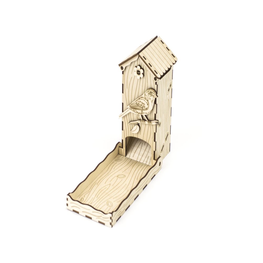 Gaming Trunk Chickadee Dice Tower | Compact folding dice tower