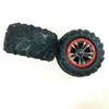 Greendhat 4PCS /Lot RC Car Tire for XLH Xinlehong 9125 1/10 RC Racing Car Parts Rubber Tires 5-ZJ02 Xinlehong 9125 Tire view 2