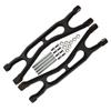 GPM 22Pc Set Upgrades Aluminium 6061-T6 Front/Rear Extended Upper Arms (Widemaxx #7895) for X-Maxx 8S (WideMaxx) RC Cars (Black) view 1