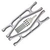 GPM 22Pc Set Upgrades Aluminium 6061-T6 Front/Rear Extended Upper Arms (Widemaxx #7895) for X-Maxx 8S (WideMaxx) RC Cars (Silver) view 1