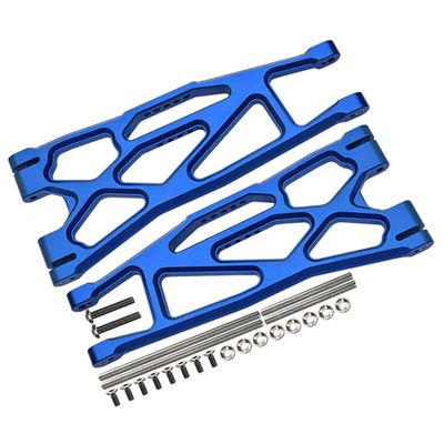 TRAXXAS X-MAXX 8S Aluminium 6061-T6 Front/Rear Extended Lower Arms (Widemaxx #7895) - 24pc set - GPM TXM055F/RL