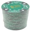 Poker Chips (25) $25 Ace King Denomination 14 g Clay Composite view 2