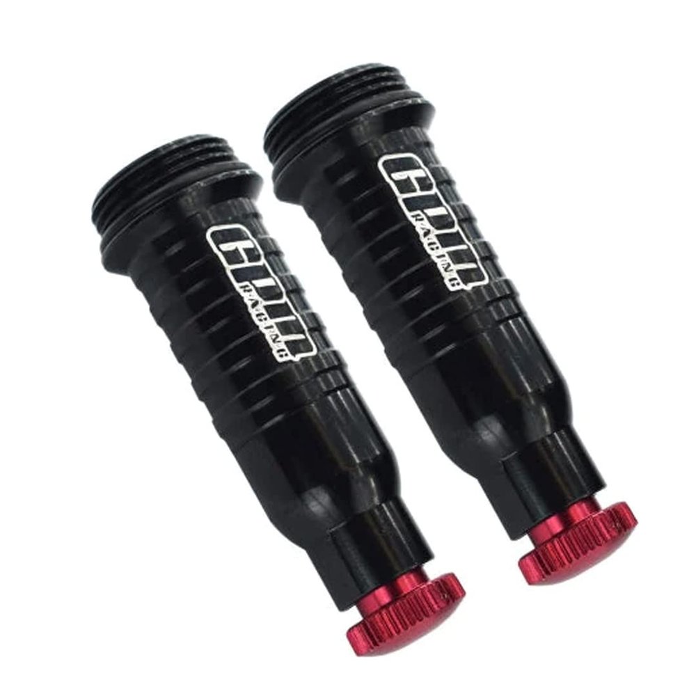 GPM 2Pc Set Upgrades Aluminum 6061-T6 Front L-Shape Emulation Piggy Back Body (Built-in Piston Spring) for Gpm L Shape Front Or Rear Dampers for 1/8 4Wd Sledge Monster Truck (95076-4) Rc Cars