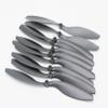 Greendhat 10pcs/lot Compatible with HY Propeller 5045 6030 7060 8043 8060 9047 9060 1047 1147 for RC Airplane ( Color : 9047 ) view 2