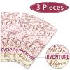3 PCS Adventure World Awaits Party Decorations for Graduation Exploring Travel Tablecloths Plastic Disposable Bon Voyage Party Table Covers for Retirement Birthday Adventure Party Supplies Favors view 3