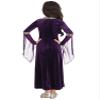 Sywiyi Kids Girls Medieval Princess Costume Retro Gown Dress Renaissance Robe for Halloween Cosplay Dress Up Purple 16 Years view 3