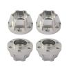 AMOGOT 4Pcs Metal RC Wheel Hubs Adapters 12mm Hex for 1.9inch 2.2inch Beadlock Wheel Rim Axial Scx10 Trx4 Wraith Gen7 Gen8 D90 CC01 1/11 RC Crawler S (12mm) view 1