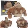Monkey Toy Figure for Kids and Adults, Decompress and Stretch Stress Gorilla, Stress Relief Toy for Children and Adults, Gift for Easter, Birthday view 1