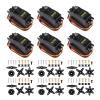 Alinan 6pcs MG995 Servo Micro 180 Metal Gear Servo Waterproof Digital High Speed Torque Servo Motor for RC Airplane Helicopter Mechanical Arm Car view 1