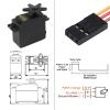 Alinan 6pcs MG995 Servo Micro 180 Metal Gear Servo Waterproof Digital High Speed Torque Servo Motor for RC Airplane Helicopter Mechanical Arm Car view 4