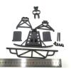 Compatible with LC Racing SC Bumper Set Black for EMB-SC EP 1:14 RC Car Off Road #L6039 view 4