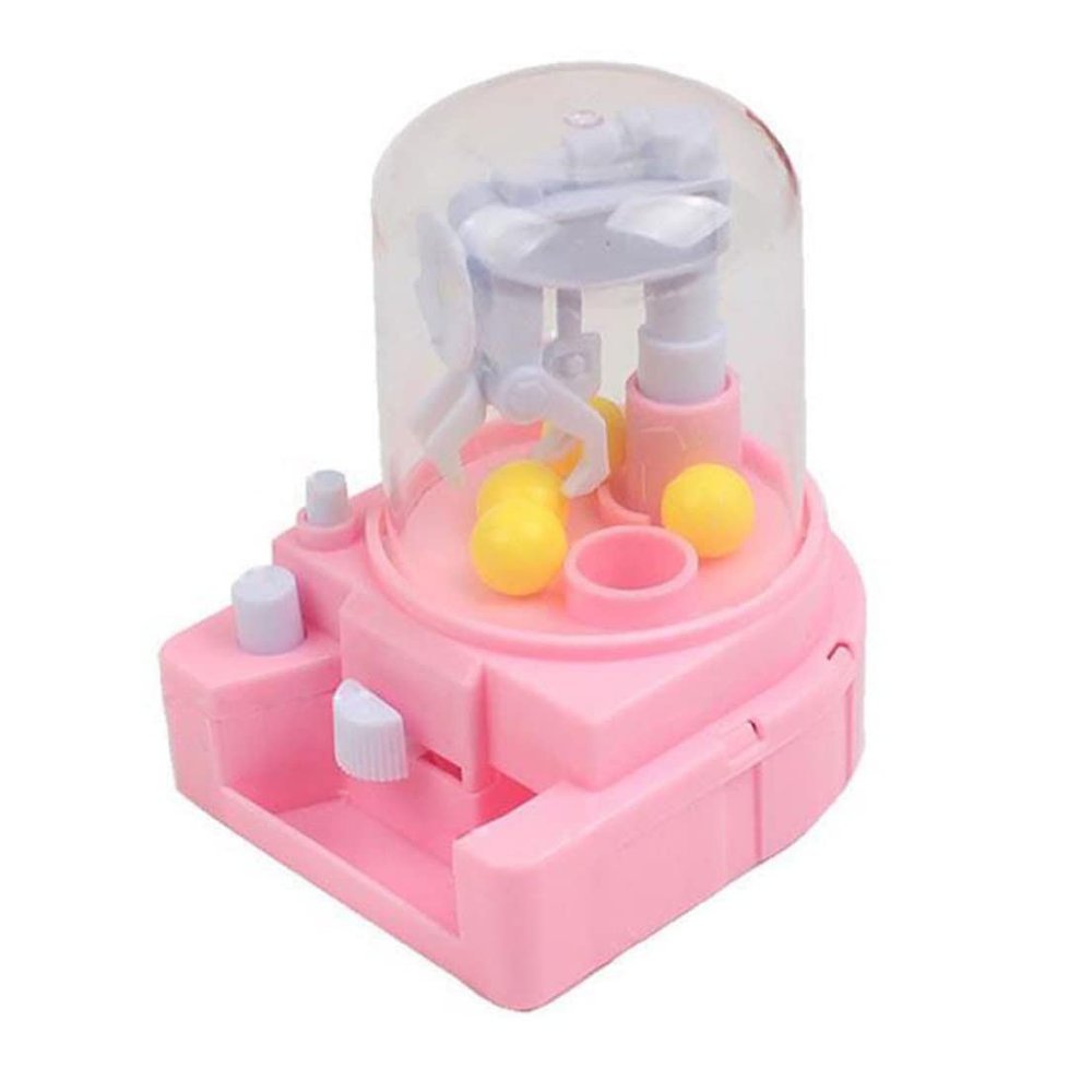 Eioflia Mini Claw Machine Toy Doll Candy Catcher Machine Education Toys for Children Random Color