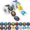 1000 Realistic Solar System Stickers for Kids - Outer Space Planet Stickers for Party Decoration, Teacher Reward, Educational Purposes view 1