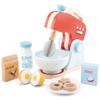 New Classic Toys Wooden Mixer Set Pretend Play Toy for Kids Cooking Simulation Educational Toys and Color Perception Toy for Preschool Age Toddlers Boys Girls (10702) view 1