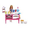 Barbie It Takes Two Baking Set with Malibu Doll and 18 Accessories Including Modelling Dough 3 Colours and Moulds, Children's Toy, from 3 Years, HJY19 view 3