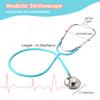 Phobby Kids Doctor Kit, 8 Pieces Toddlers Doctor Playset with Medical Storage Bag & Real Stethoscope, Pretend Play Doctor Toys Birthday Gift for Boys Girls Aged 3 4 5 6 (Blue) view 2