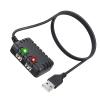 7.4V Charger for Splatter Ball Gun, Gel Blaster, Axial SCX24 RC Car - 2-in-1 2S Lipo Battery Cable view 1