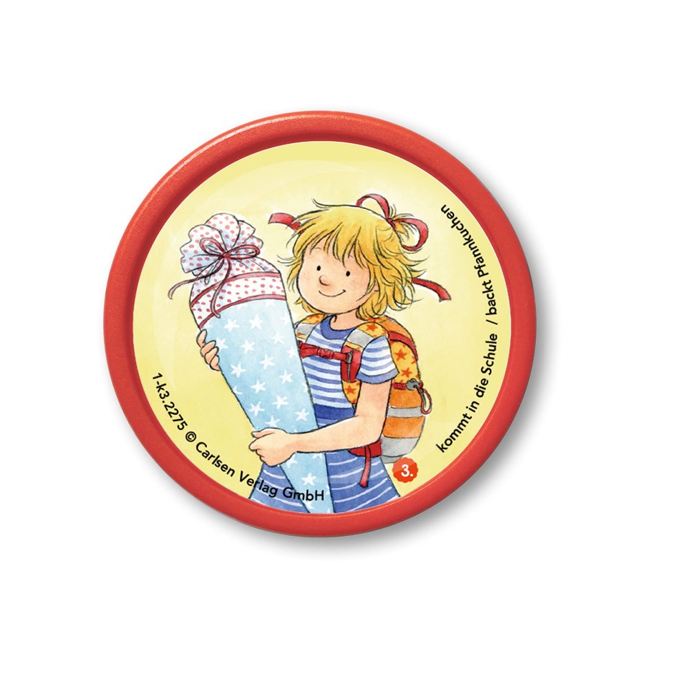 Kekz Audiochip for Biscuit Headphones, Conni - Kekz 3: Conni comes to school/Conni bakes pancakes, audio play for children from 3 years, playing time approx. 45 minutes