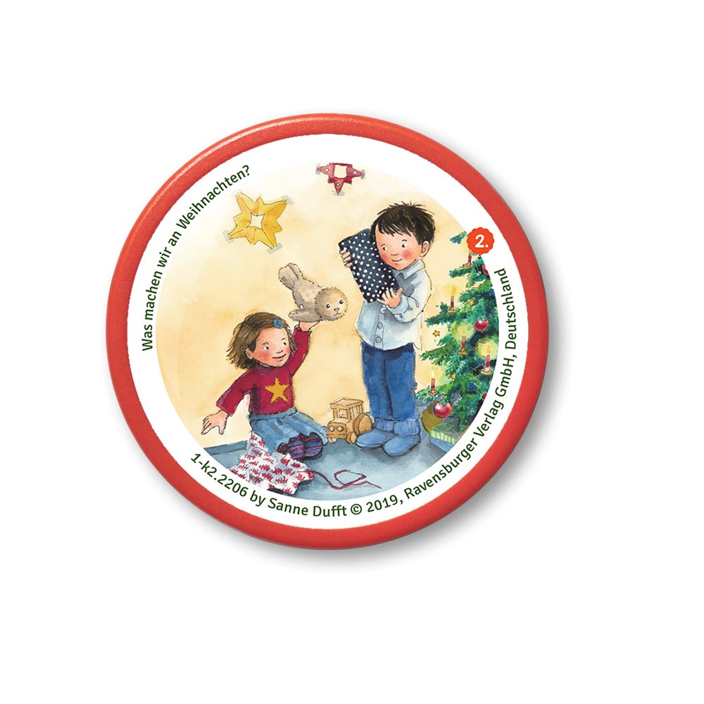 Kekz Audiochip for Biscuit Headphones, Wieso? Weshalb? Warum? Junior - Kekz 2: What we do at Weihnachten?, Audio Play for Children from 3 Years, Playing Time Approx. 42 Minutes