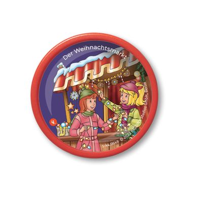 Kekz Bibi und Tina - Der Weihnachtsmarkt, 1 Audio-Chip (MP3, Red, 3.5mm Jack, Child-Friendly Character Design, User-friendly controls for children, wide range of children's audiobooks)