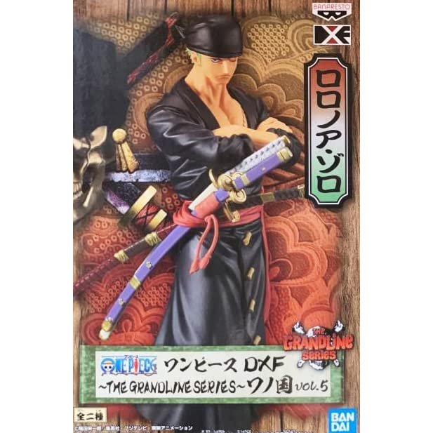 Banpresto One Piece DXF THE GRANDLINE SERIES wanokuni vol.5 Zoro Figure 17cm