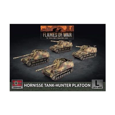 Battlefront Miniatures Flames of War WW2: German - Hornisse Tank-Hunter Platoon