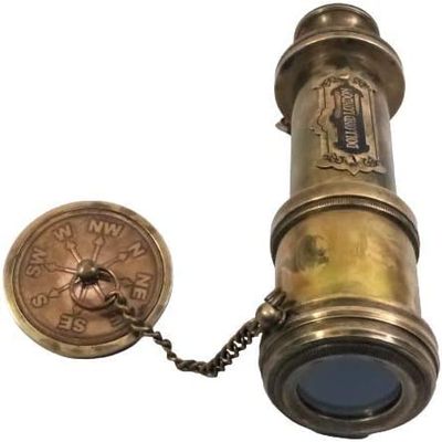 18 inches Antique Solid Pure Brass Telescope/Spyglass Replica (Dollond London's) by Sifaat World