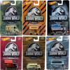 Hot Wheels World Dino Cars Jurassic Dominion Beasts Bundled with Dinosaur Vehicle Premium Cars + Monster Truck / Bus / Van / Off Road + MERC Benz Unit 6-Items, Multi view 1