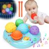 Tsomtto Baby Musical Light Up Toys 0 3 4 5 6 7 8 9 12 Month Baby Ball Sensory Montessori Toys 6-12 12-18 Months Tactile Sleep Aid Tummy Time Developmental Infant Toddler 1 2 Year Old Boy Girl view 1