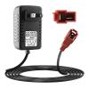 12V Battery Charger for Ride On Car Toy, Compatible with BMX X6, Kid TRAX GMC, Wal-Mart, Moto ATV Quad, Electric Vehicle Power Adapter with Square Plug view 1