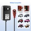 12V Battery Charger for Ride On Car Toy, Compatible with BMX X6, Kid TRAX GMC, Wal-Mart, Moto ATV Quad, Electric Vehicle Power Adapter with Square Plug view 2