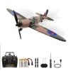RoofWorld RC Plane Spitfire Fighter 2.4Ghz 4CH Remote Control Aircraft Ready to Fly for Adults Airplane Radio Controlled Plane with Xpilot Stabilization System 761-12 view 1