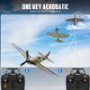 RoofWorld RC Plane Spitfire Fighter 2.4Ghz 4CH Remote Control Aircraft Ready to Fly for Adults Airplane Radio Controlled Plane with Xpilot Stabilization System 761-12 view 4