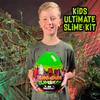 Original Stationery Slime Kit Dinosaur Egg Excavation - 4 Cracking Dino Eggs & 15 Plastic Shells - Glow-in-The-Dark Dig Set view 2