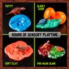 Original Stationery Slime Kit Dinosaur Egg Excavation - 4 Cracking Dino Eggs & 15 Plastic Shells - Glow-in-The-Dark Dig Set view 4