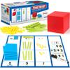 Torlam 131 PCS Base Ten Blocks - Place Value Blocks, Plastic Base 10 Math Manipulatives for 1st Grade, Addition and Subtraction Games Math Counters and Cubes for Kids view 1
